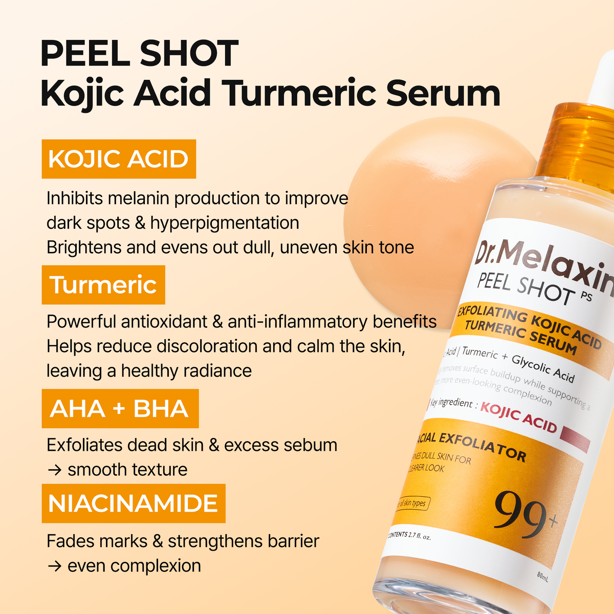 Peel Shot Glow Rice Ampoule Duo & Kojic Acid Duo - image 10